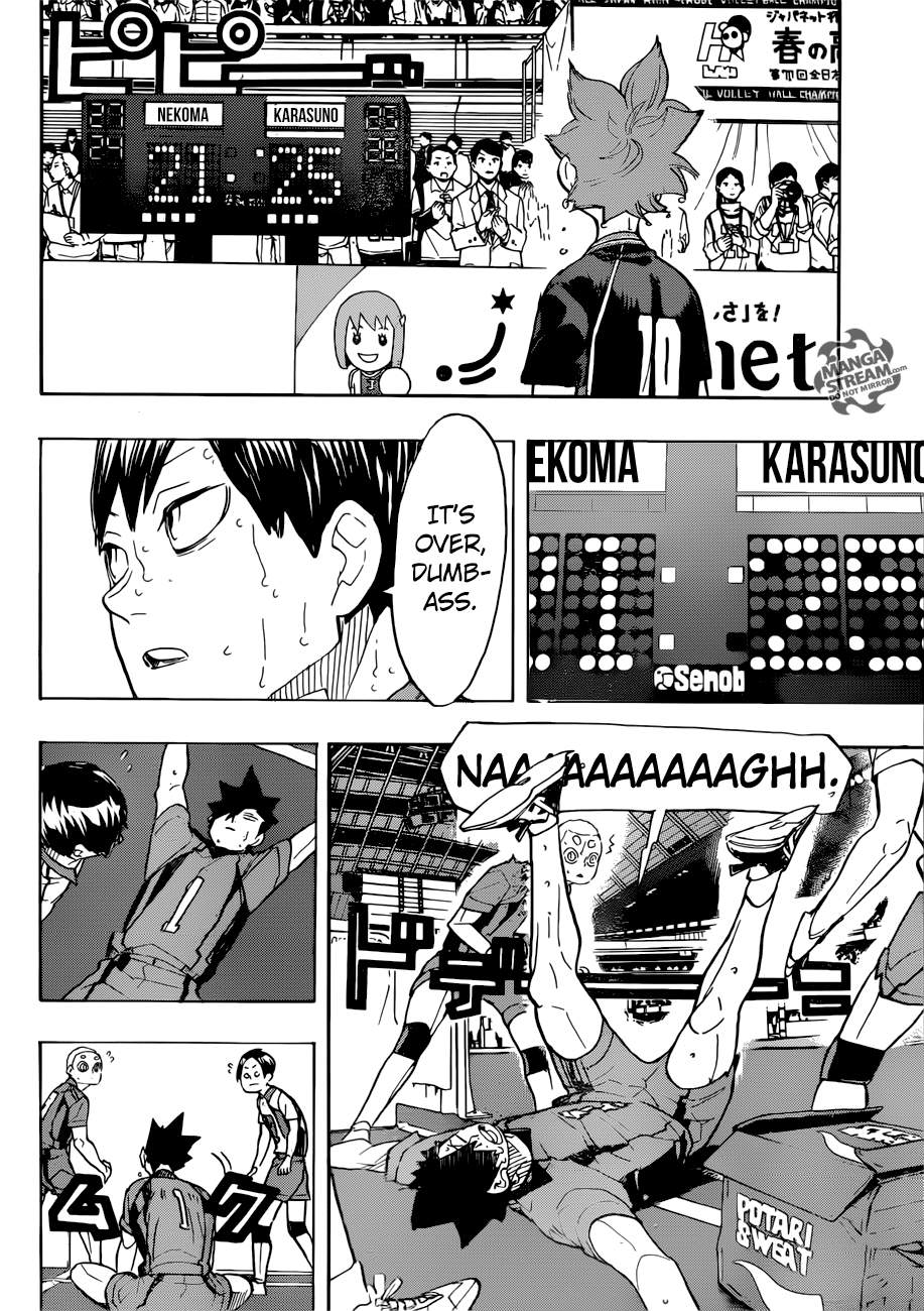 Haikyuu!! chapter 324 page 14