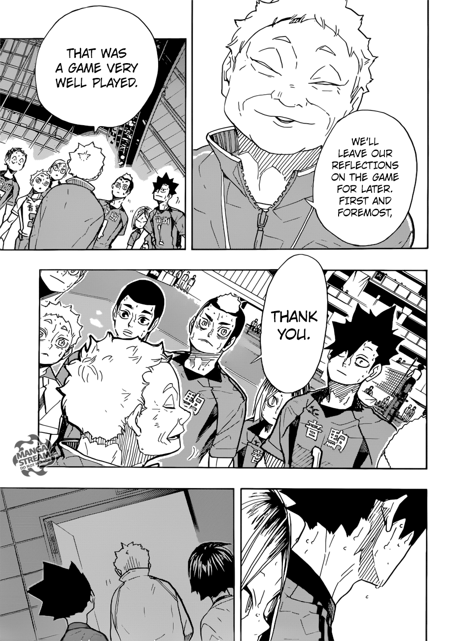 Haikyuu!! chapter 325 page 13