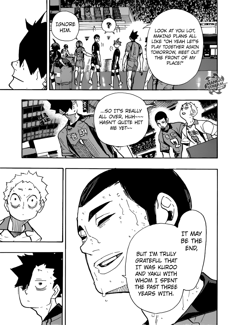 Haikyuu!! chapter 325 page 17