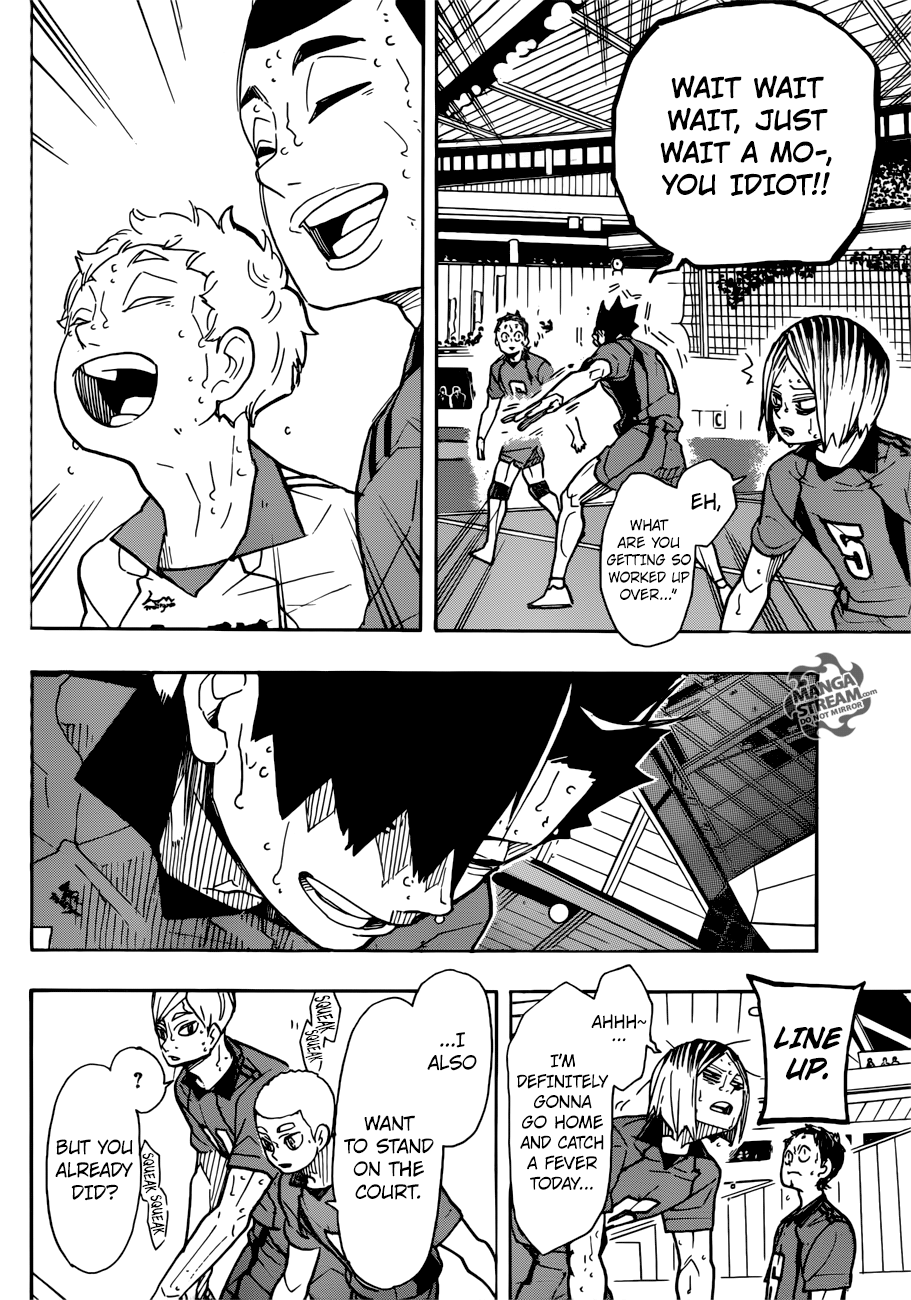 Haikyuu!! chapter 325 page 4