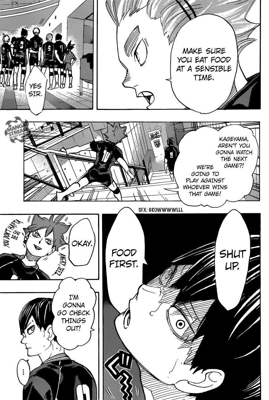Haikyuu!! chapter 326 page 14
