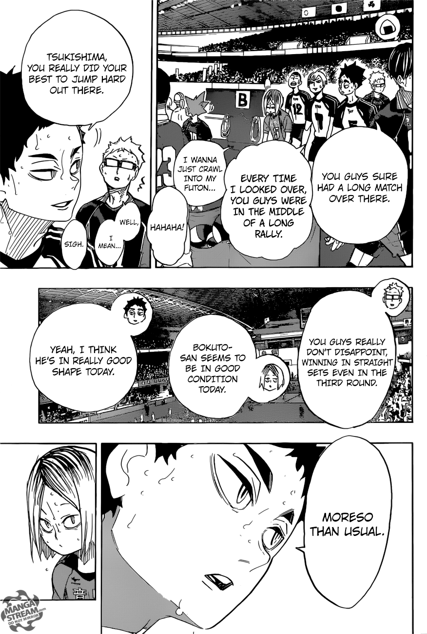 Haikyuu!! chapter 326 page 8