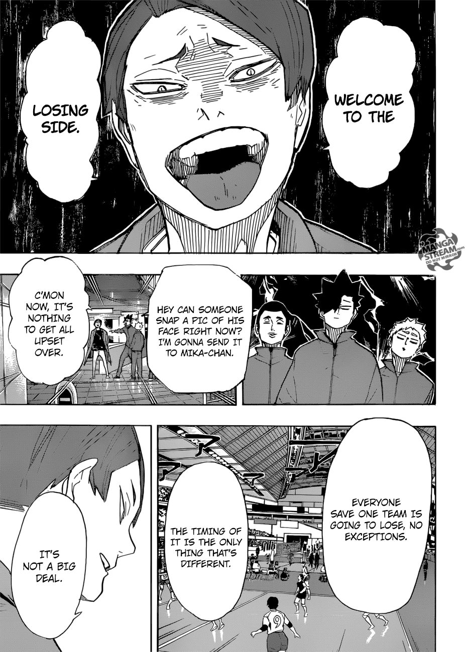 Haikyuu!! chapter 327 page 12