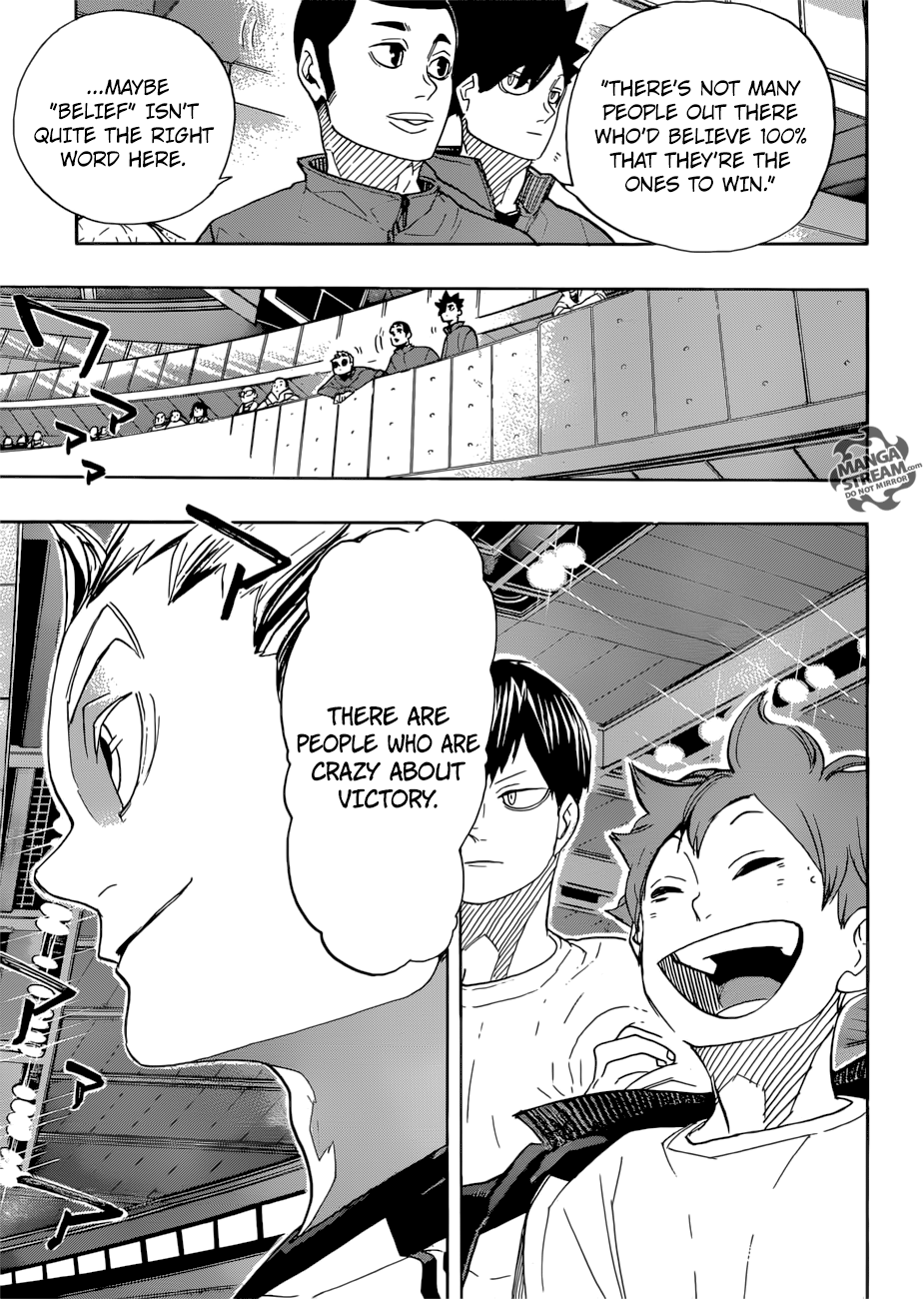 Haikyuu!! chapter 327 page 16