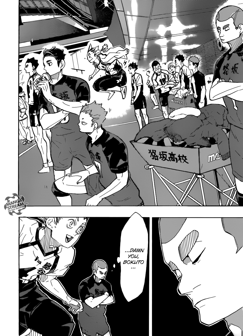 Haikyuu!! chapter 327 page 17