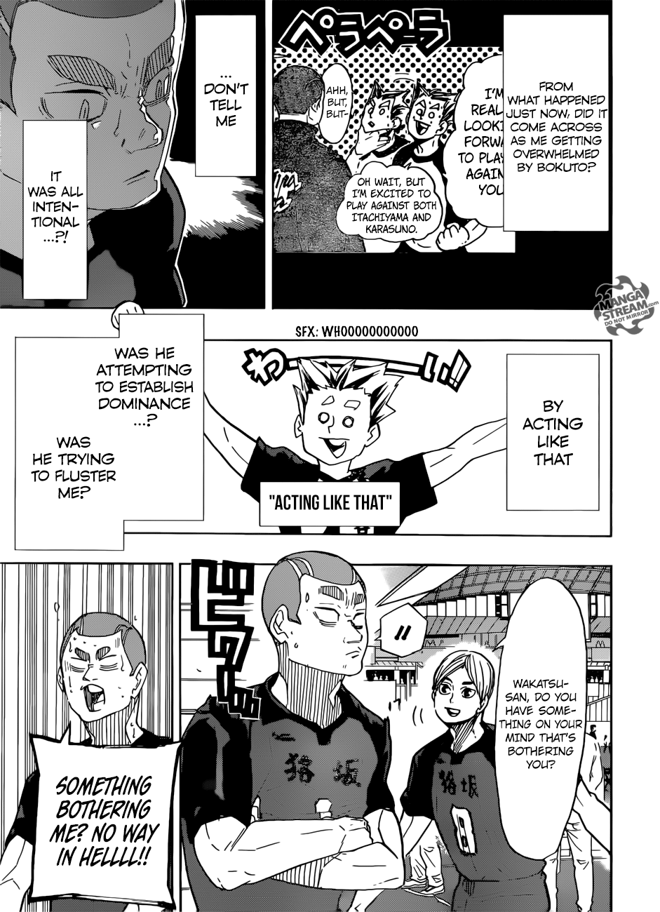 Haikyuu!! chapter 327 page 18