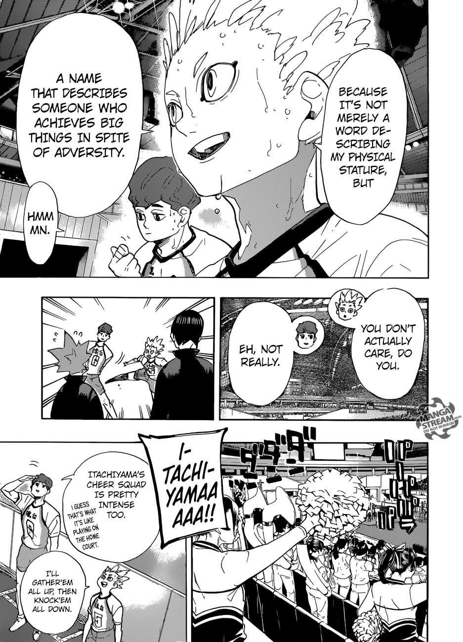 Haikyuu!! chapter 327 page 6