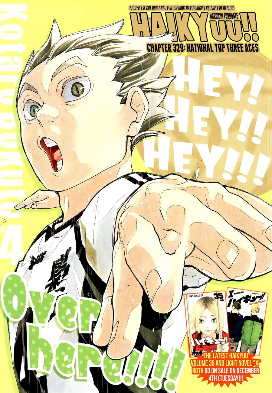Haikyuu!! chapter 329 page 1