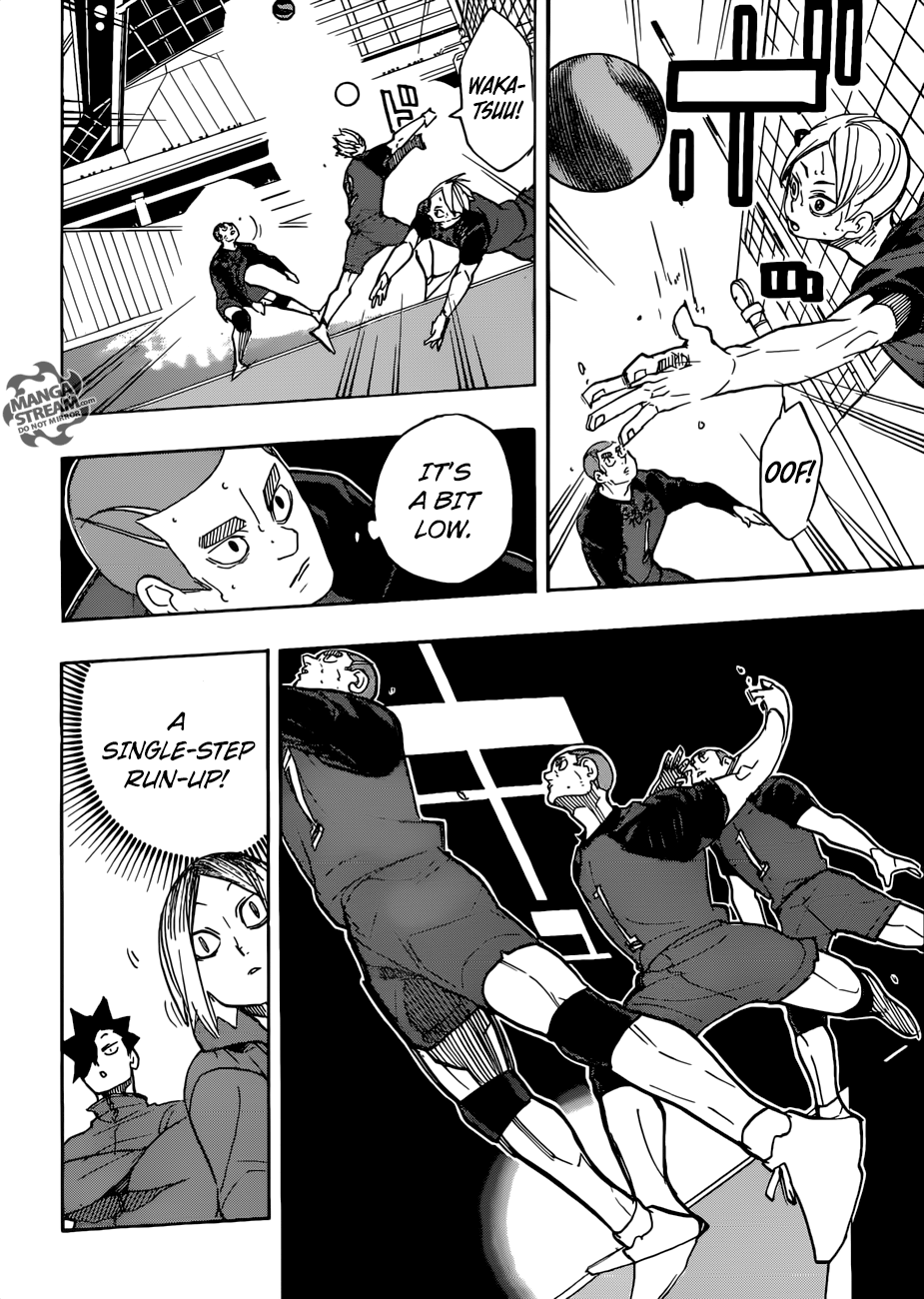 Haikyuu!! chapter 329 page 15