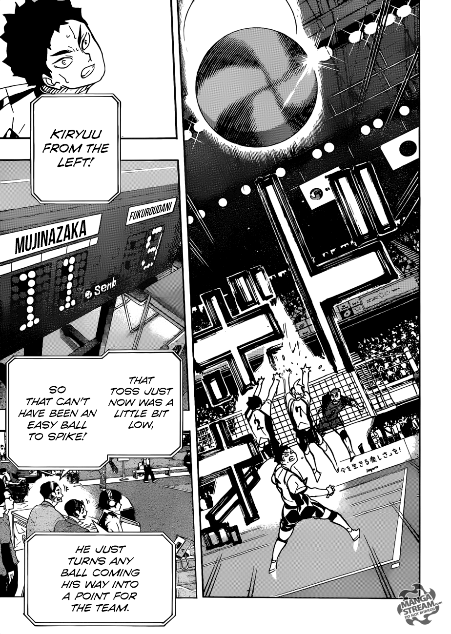 Haikyuu!! chapter 329 page 16