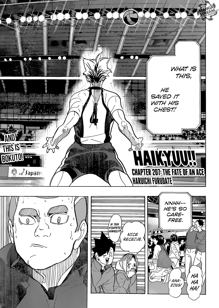 Haikyuu!! chapter 330 page 1