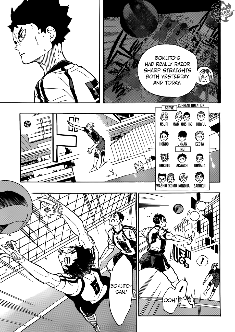 Haikyuu!! chapter 330 page 14