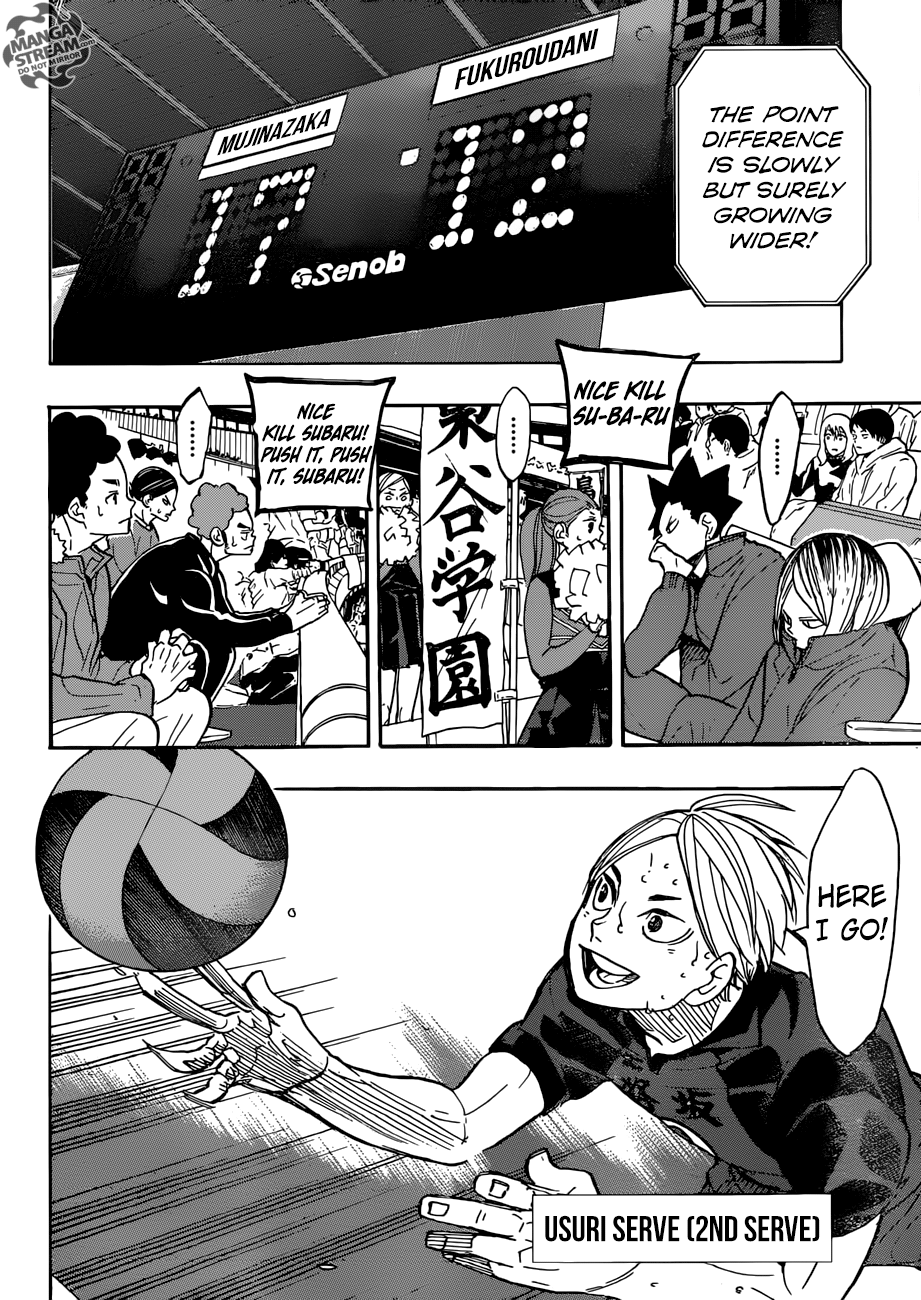 Haikyuu!! chapter 330 page 16