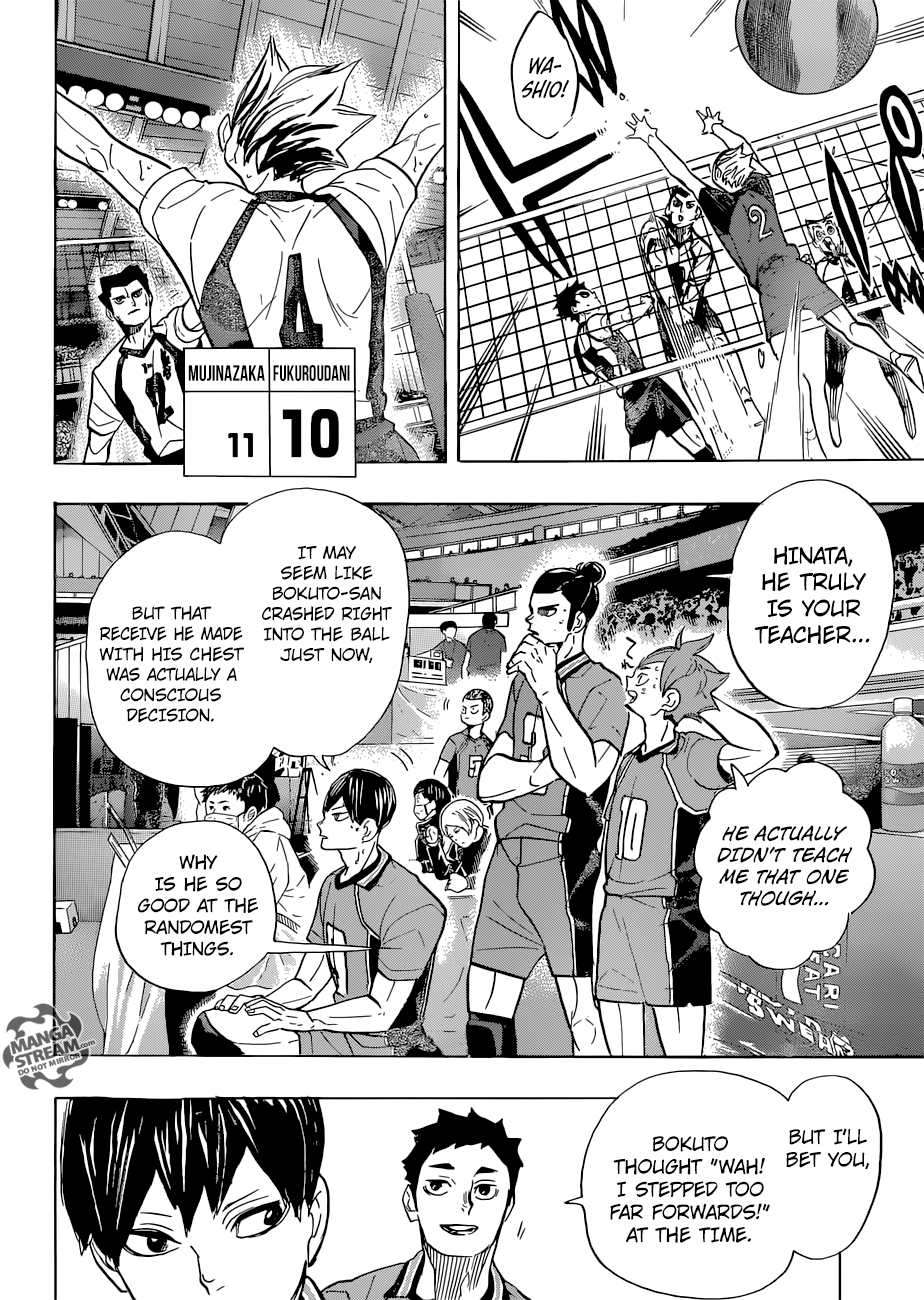 Haikyuu!! chapter 330 page 3