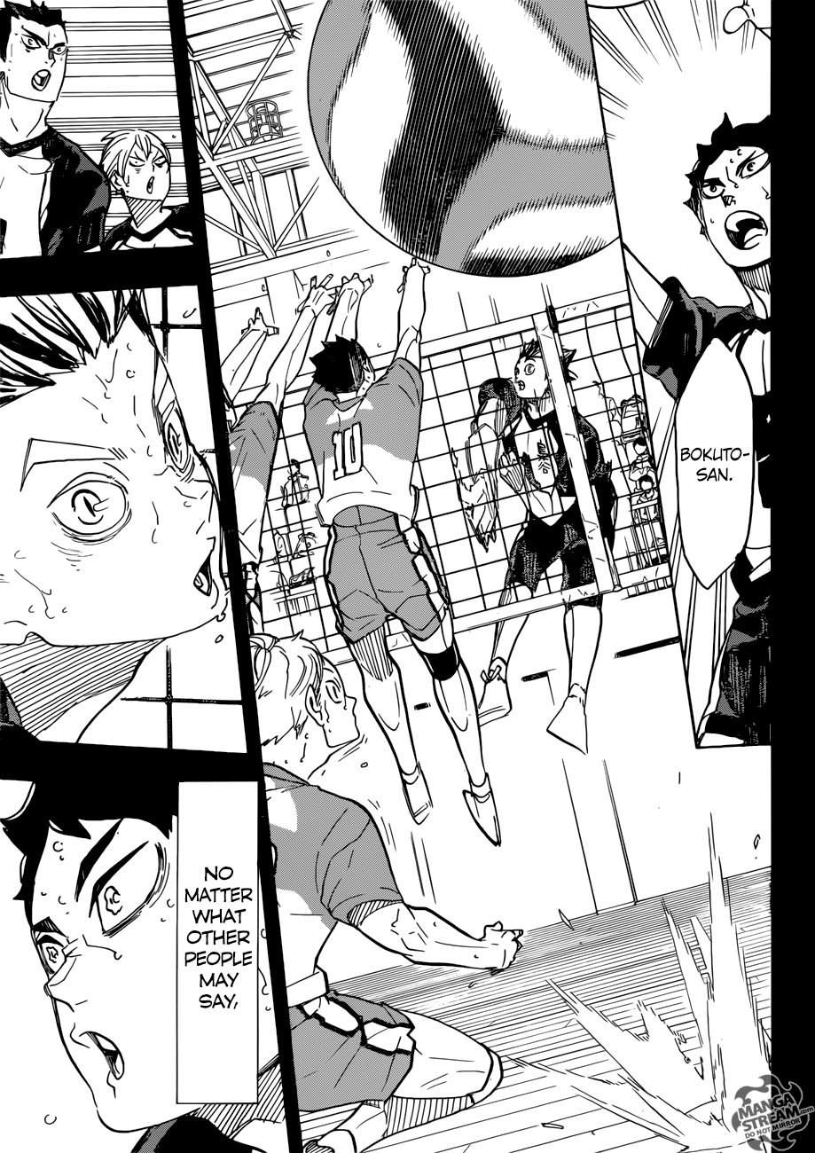Haikyuu!! chapter 331 page 8