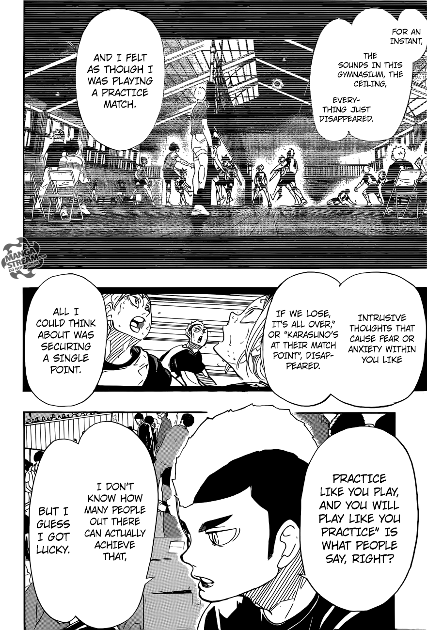 Haikyuu!! chapter 332 page 15