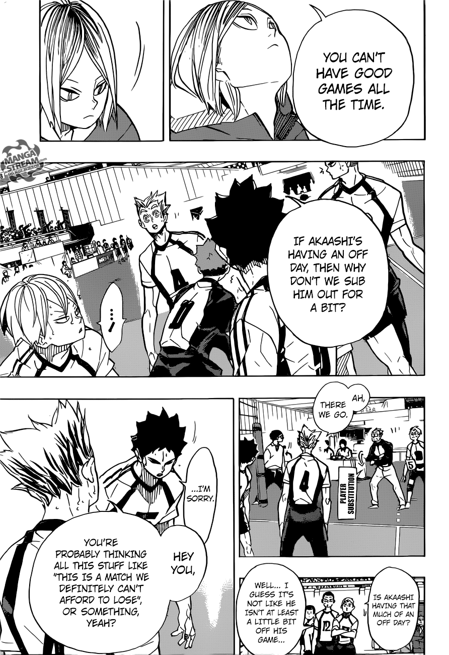 Haikyuu!! chapter 332 page 16