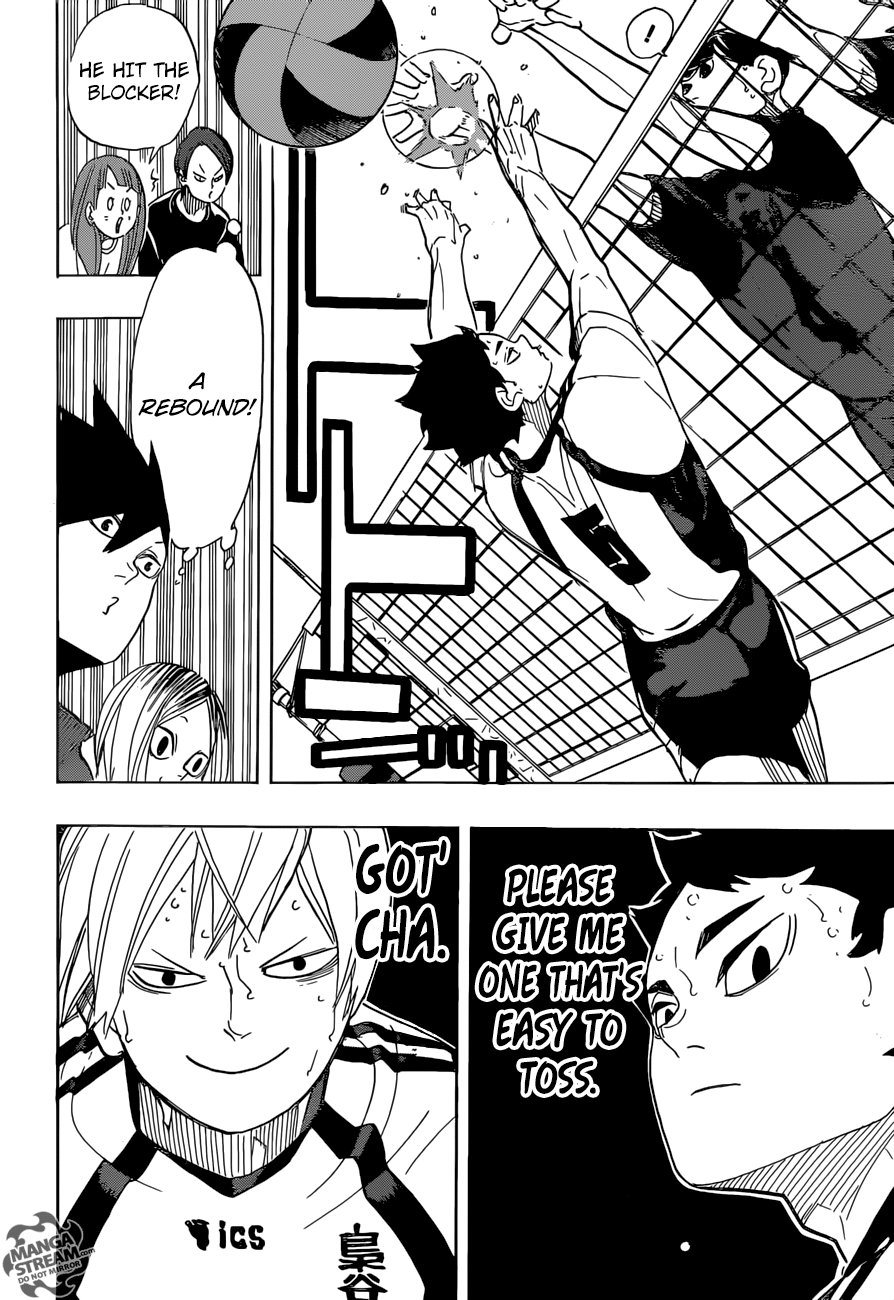 Haikyuu!! chapter 333 page 17