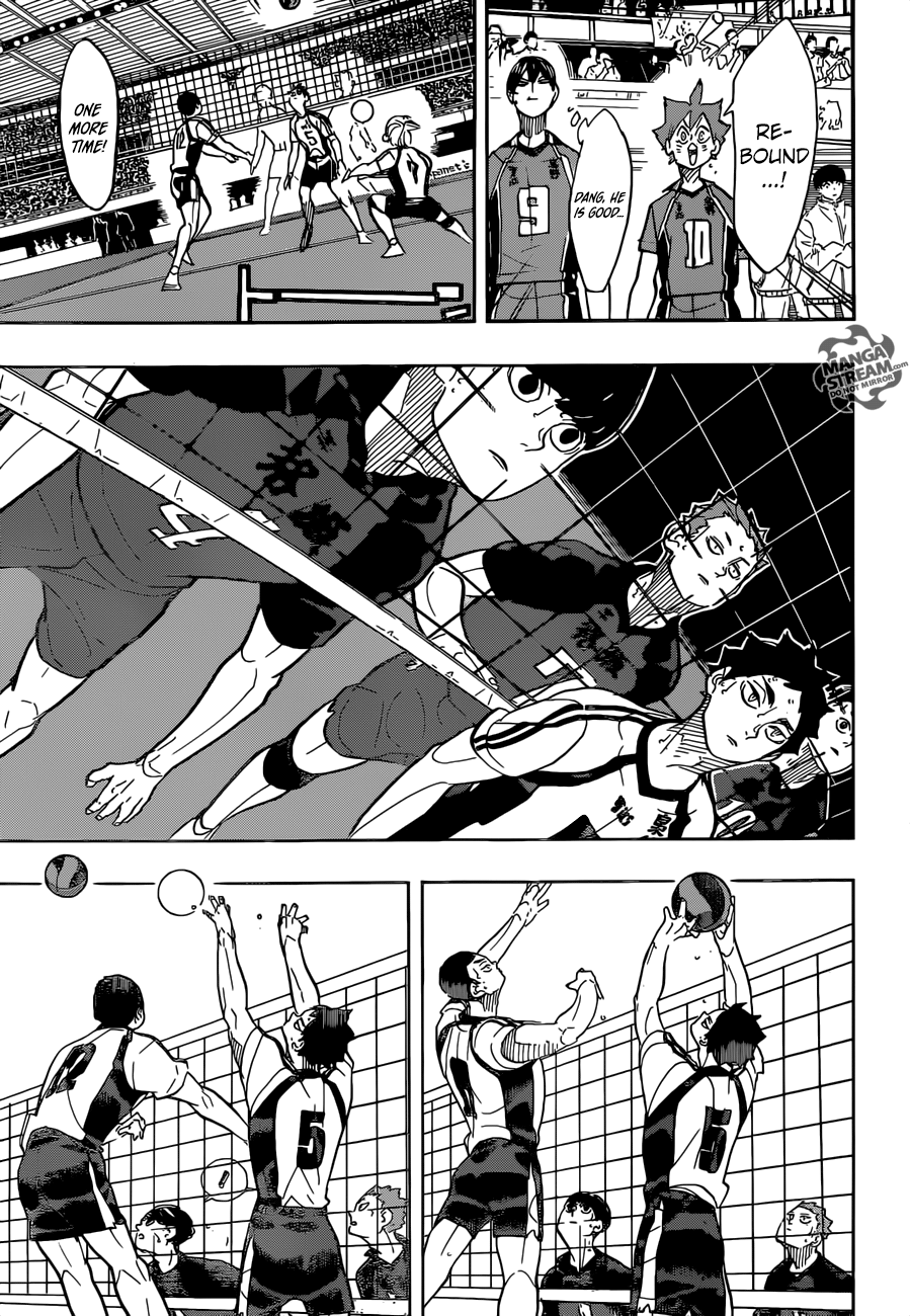 Haikyuu!! chapter 333 page 18