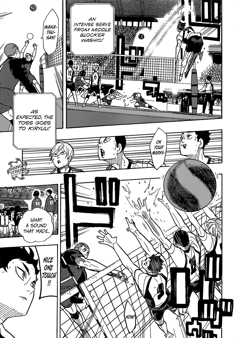 Haikyuu!! chapter 333 page 6