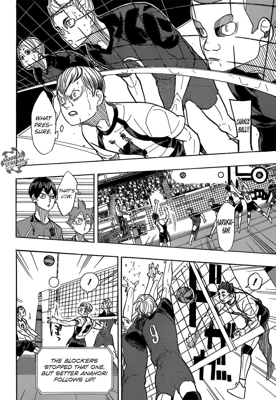 Haikyuu!! chapter 333 page 7