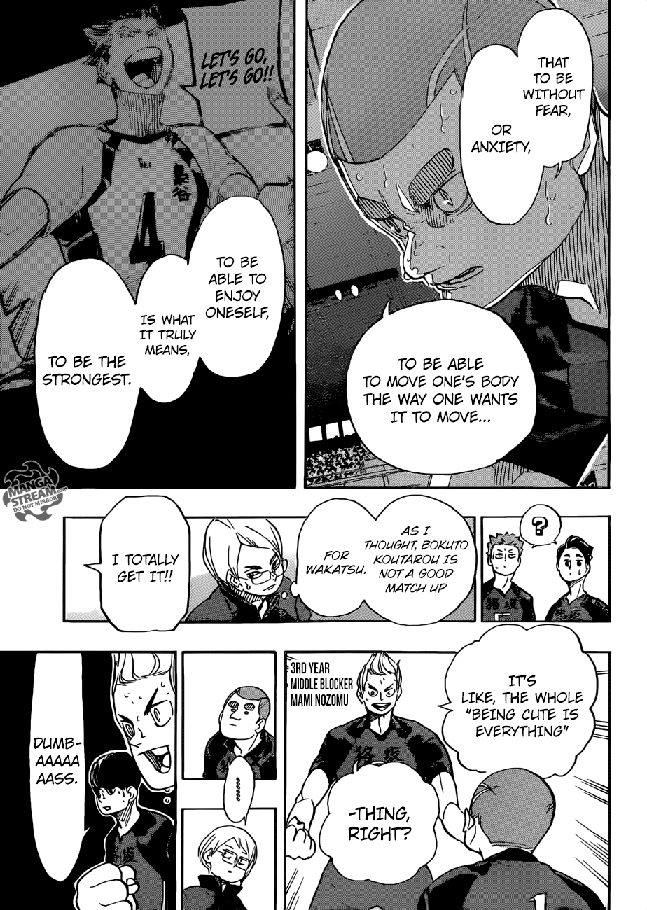 Haikyuu!! chapter 334 page 14