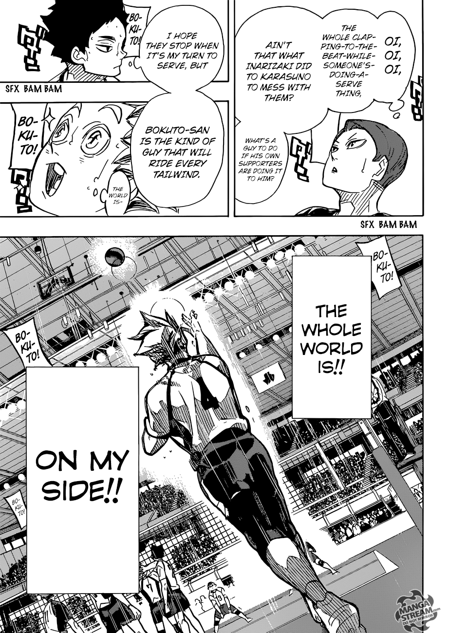 Haikyuu!! chapter 334 page 8