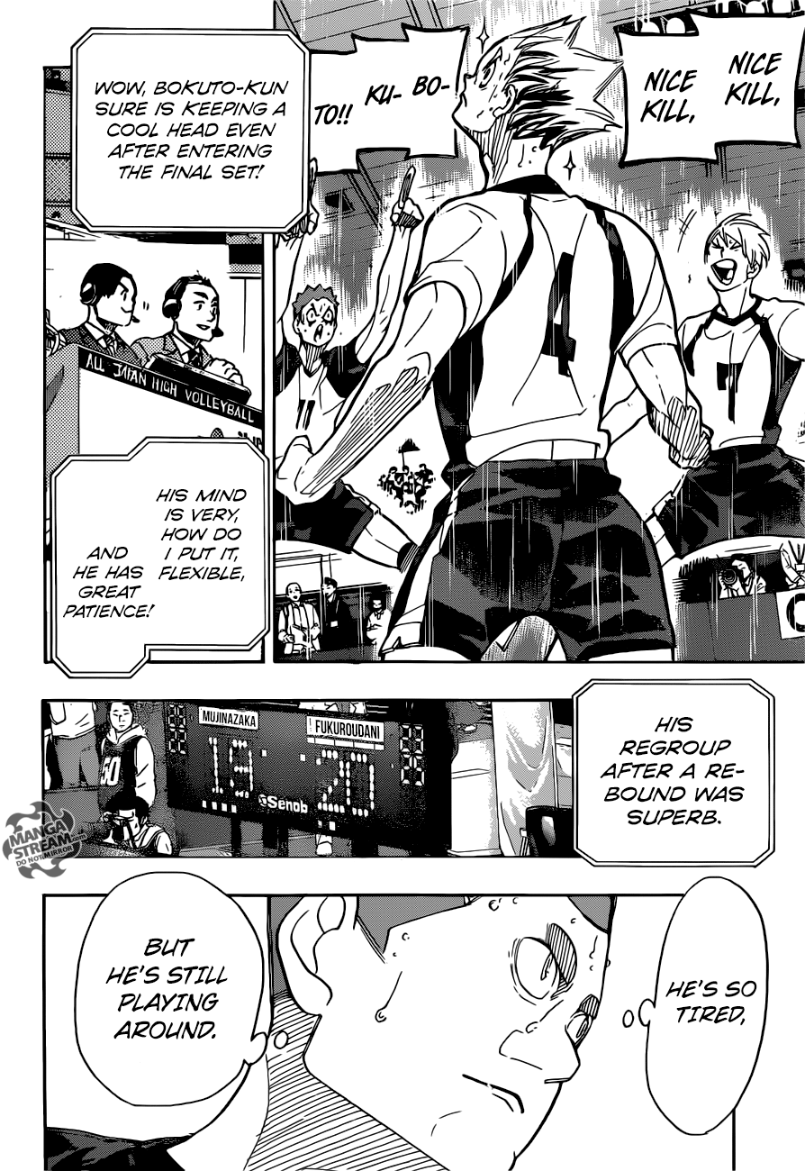 Haikyuu!! chapter 335 page 15