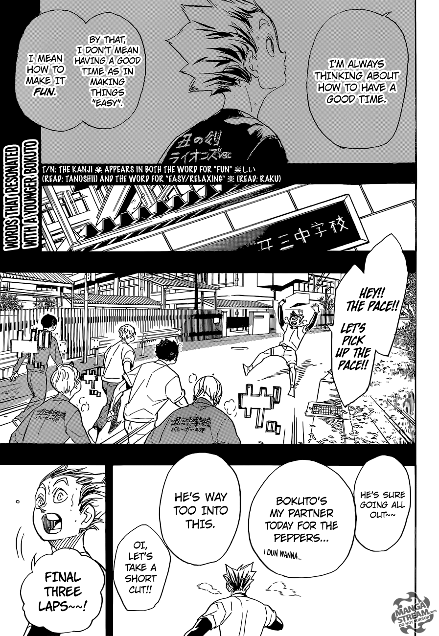Haikyuu!! chapter 335 page 3