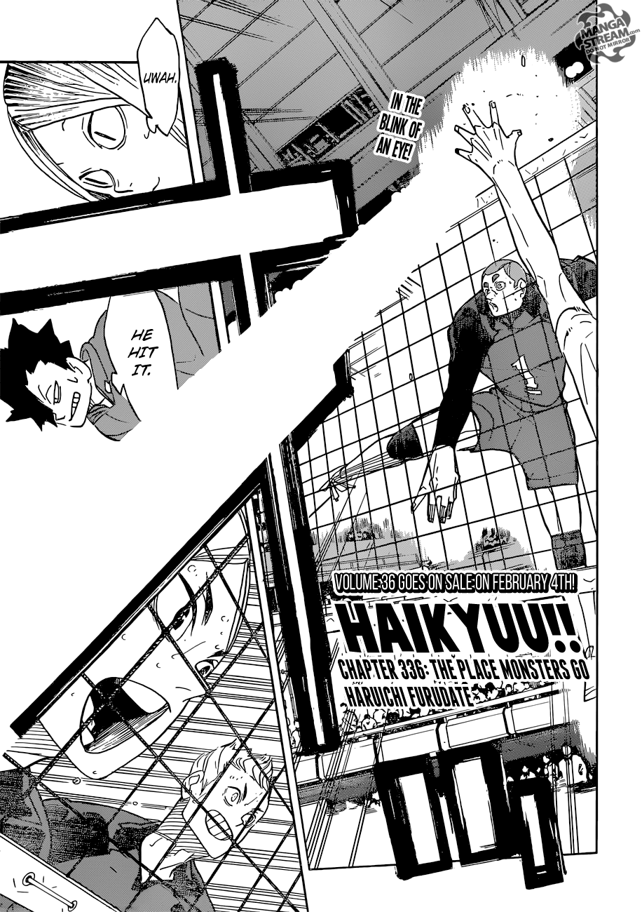 Haikyuu!! chapter 336 page 1