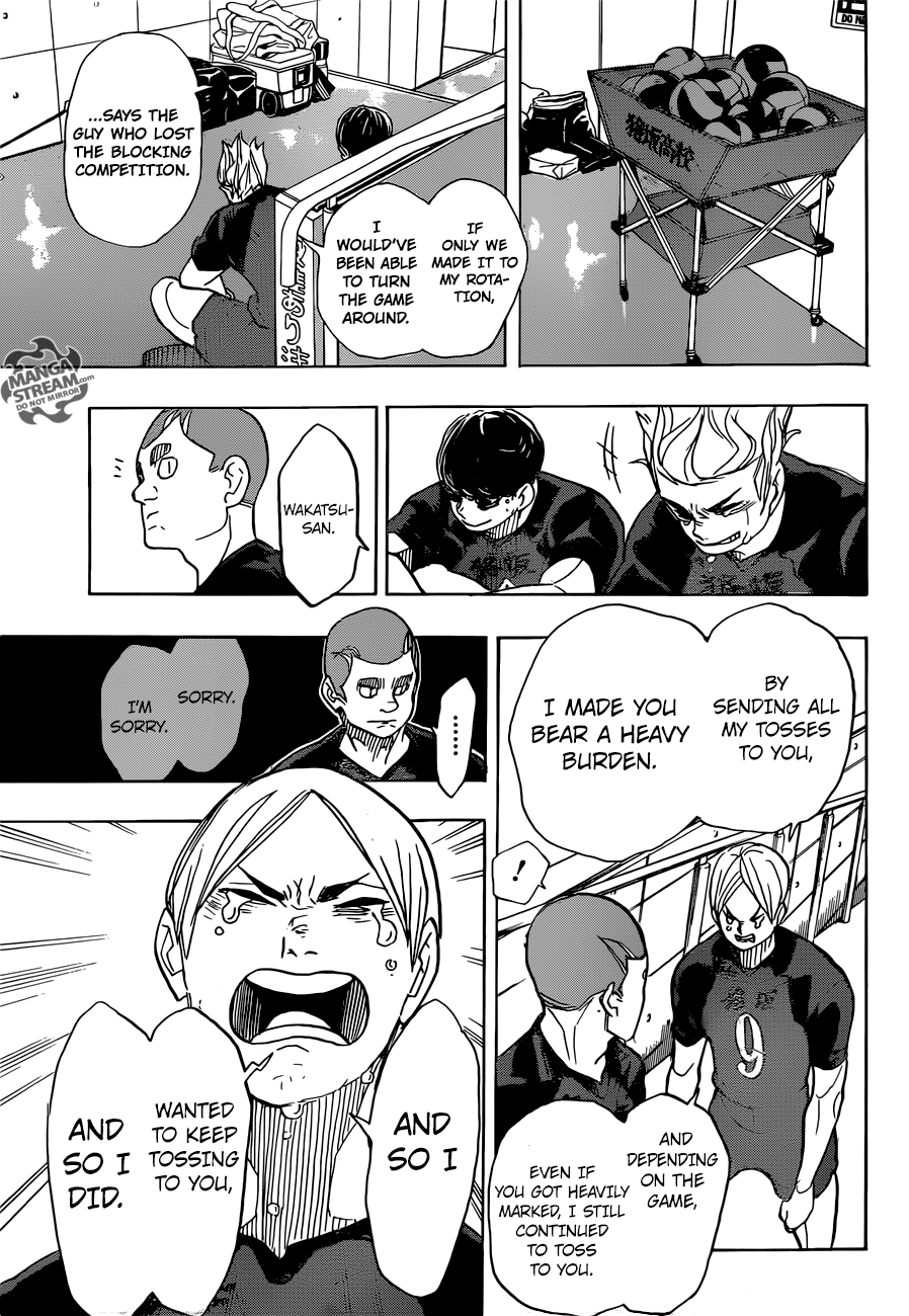 Haikyuu!! chapter 337 page 11