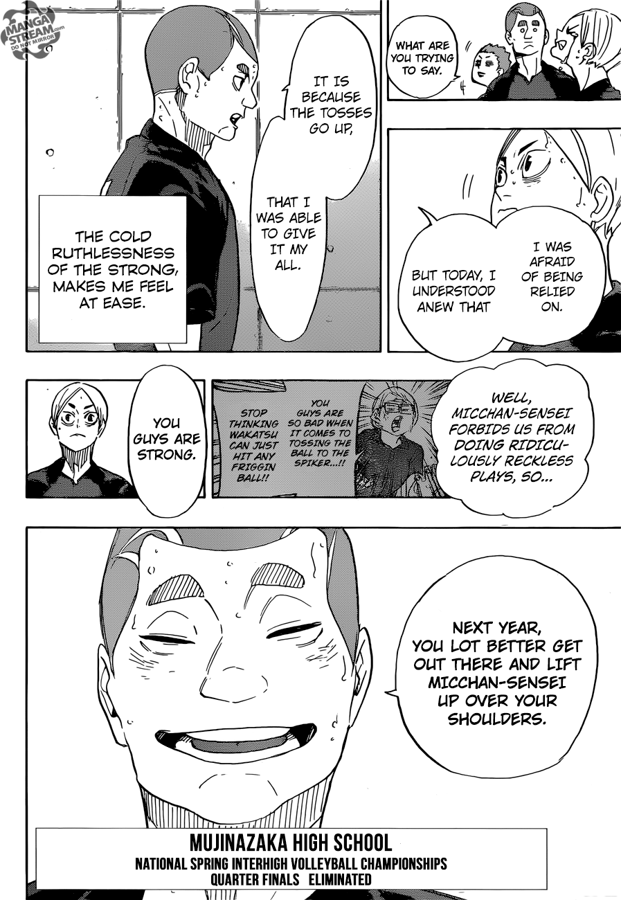 Haikyuu!! chapter 337 page 12