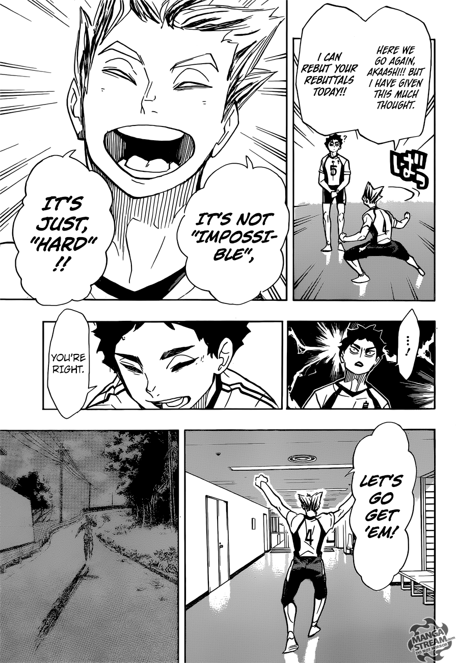 Haikyuu!! chapter 337 page 17