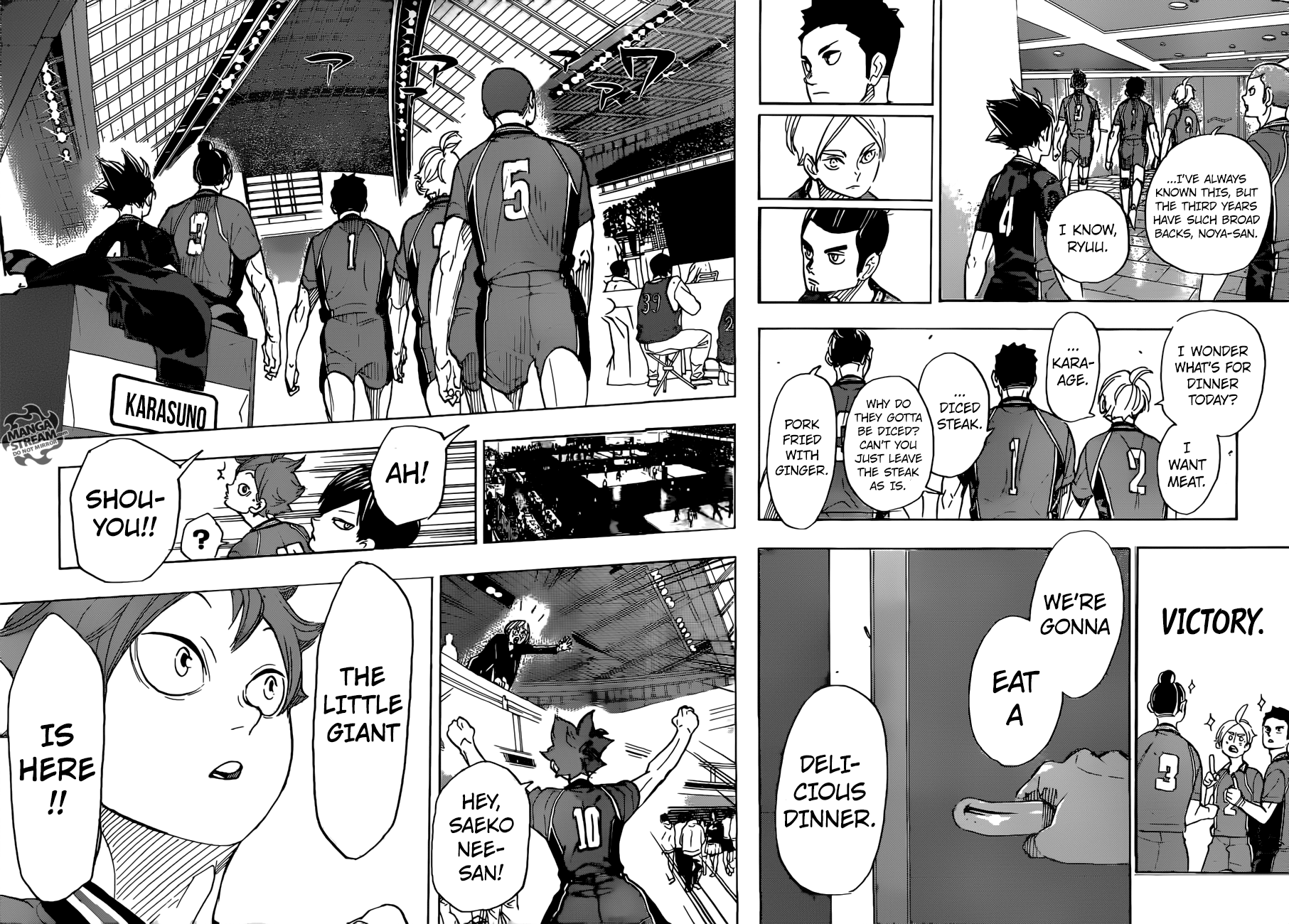 Haikyuu!! chapter 338 page 14