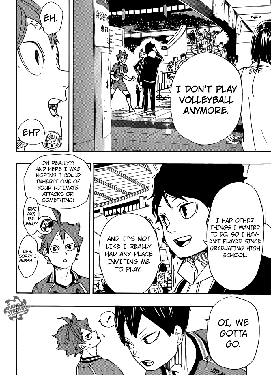 Haikyuu!! chapter 338 page 17