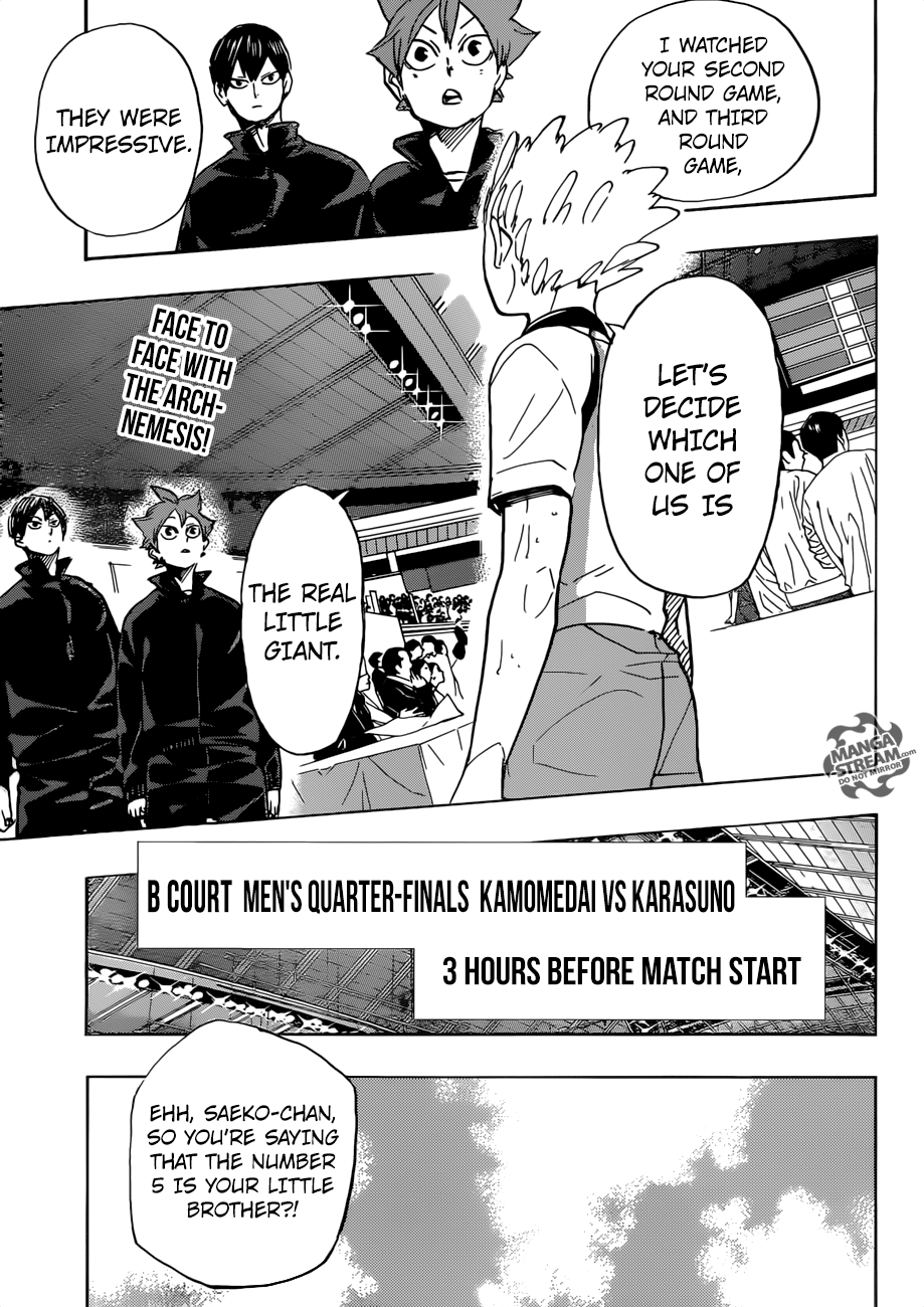 Haikyuu!! chapter 338 page 4