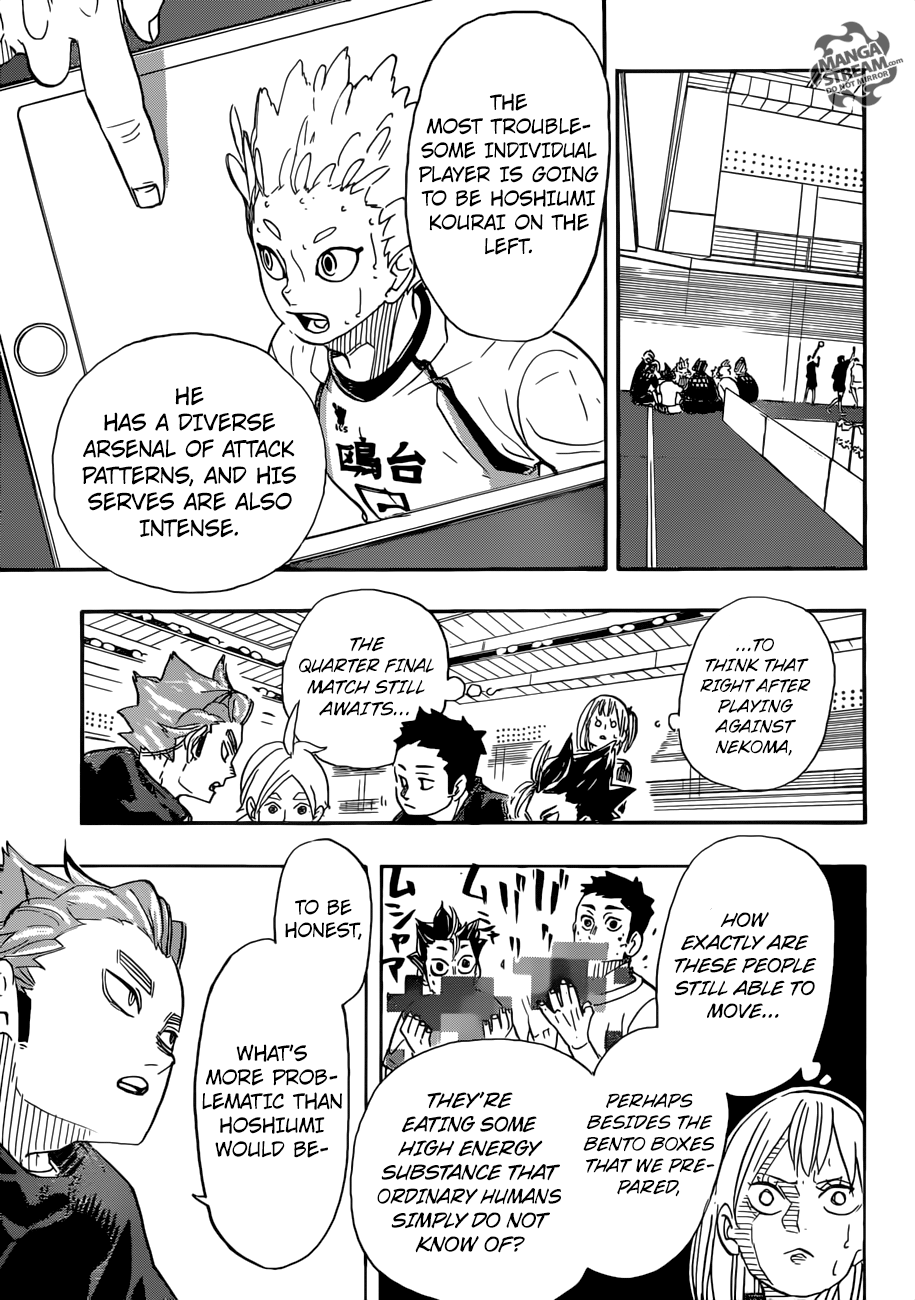 Haikyuu!! chapter 338 page 6