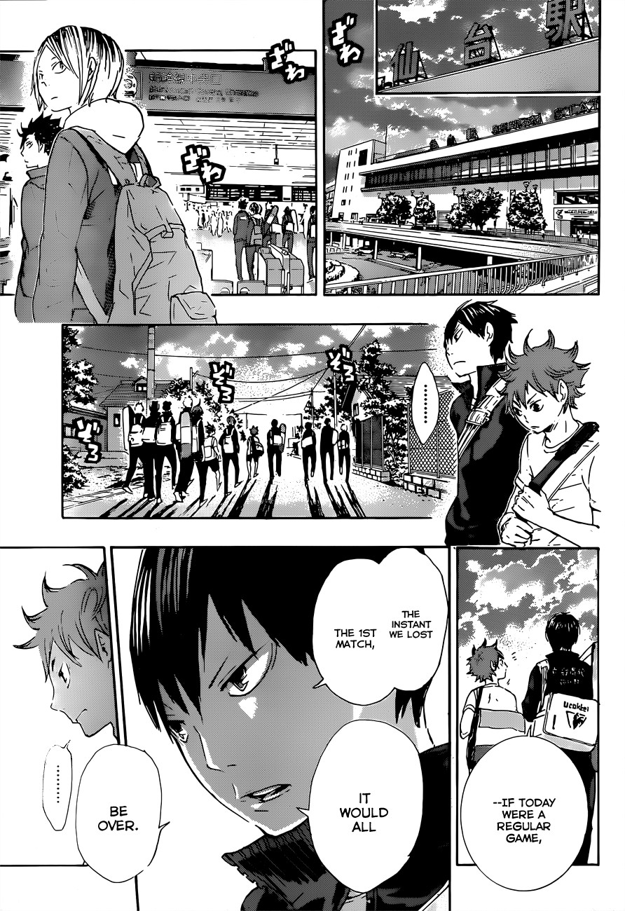 Haikyuu!! chapter 34 page 19