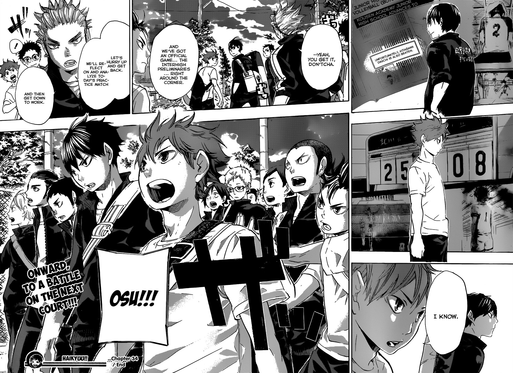 Haikyuu!! chapter 34 page 20