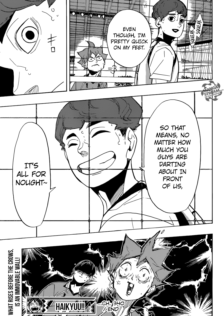 Haikyuu!! chapter 340 page 16