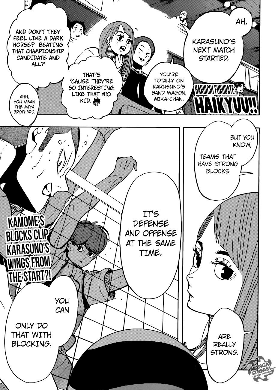 Haikyuu!! chapter 341 page 1