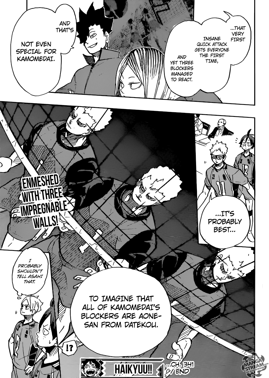 Haikyuu!! chapter 341 page 17