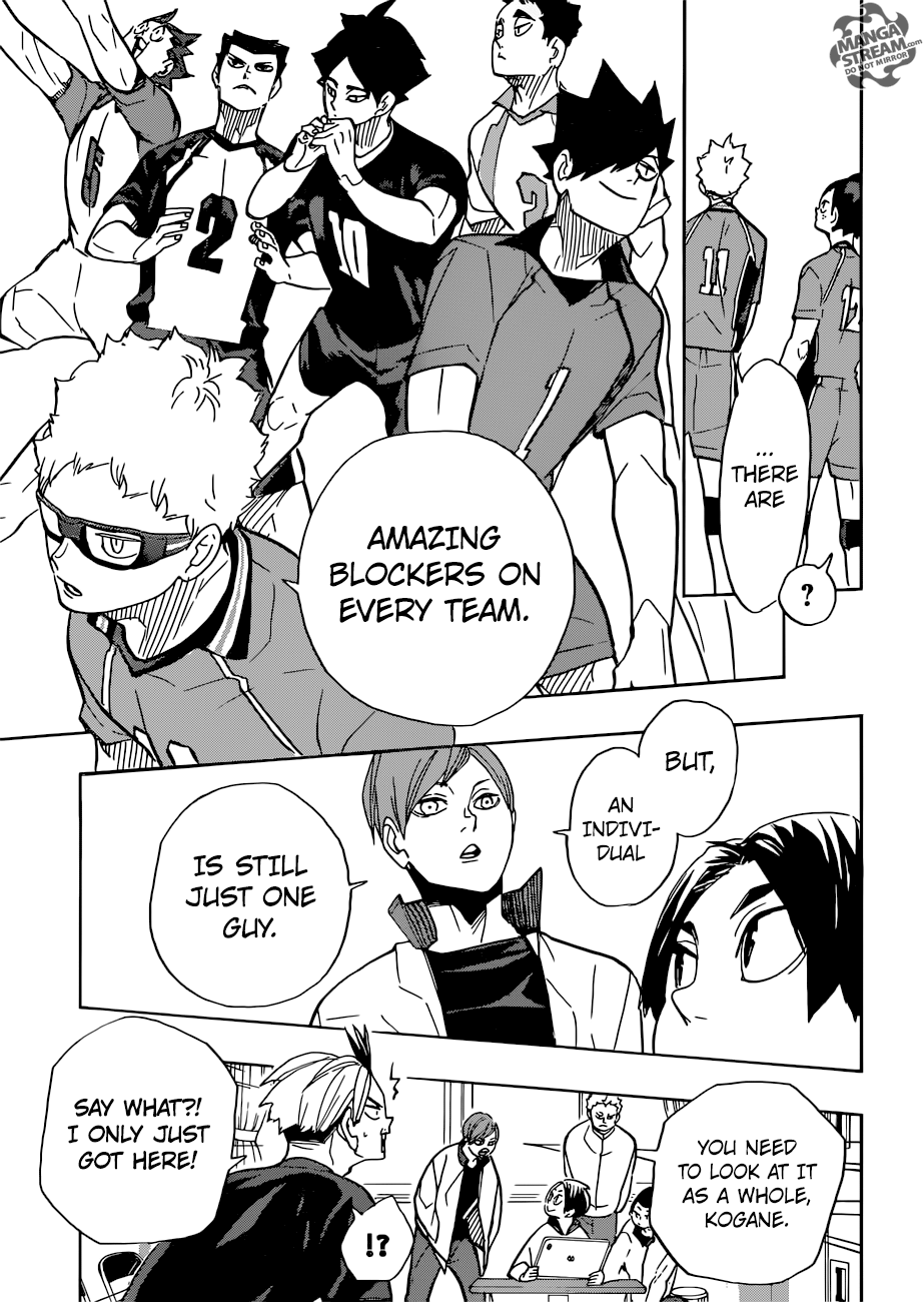Haikyuu!! chapter 341 page 4