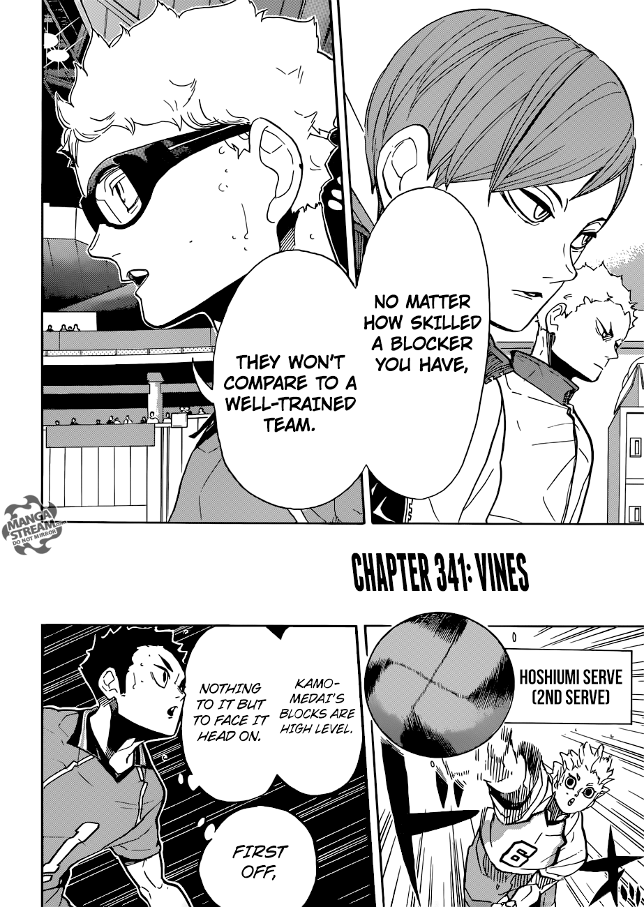 Haikyuu!! chapter 341 page 5