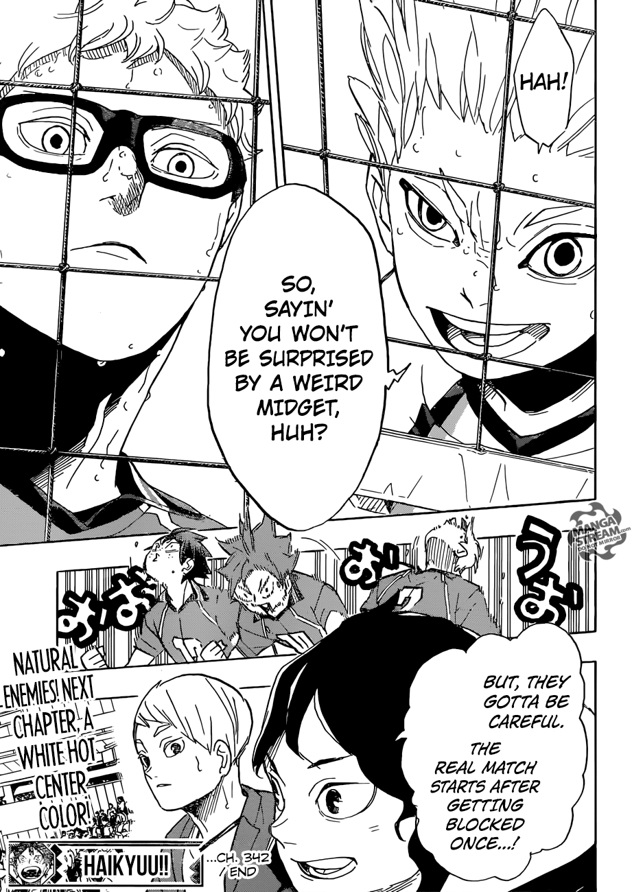 Haikyuu!! chapter 342 page 18