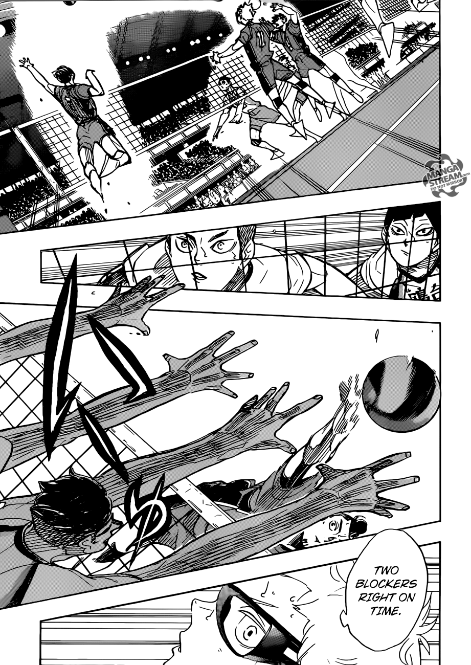 Haikyuu!! chapter 342 page 8