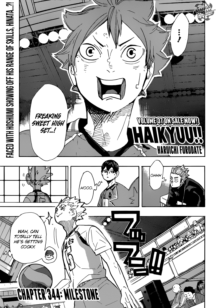 Haikyuu!! chapter 344 page 1