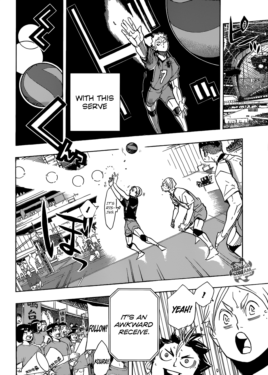 Haikyuu!! chapter 345 page 12