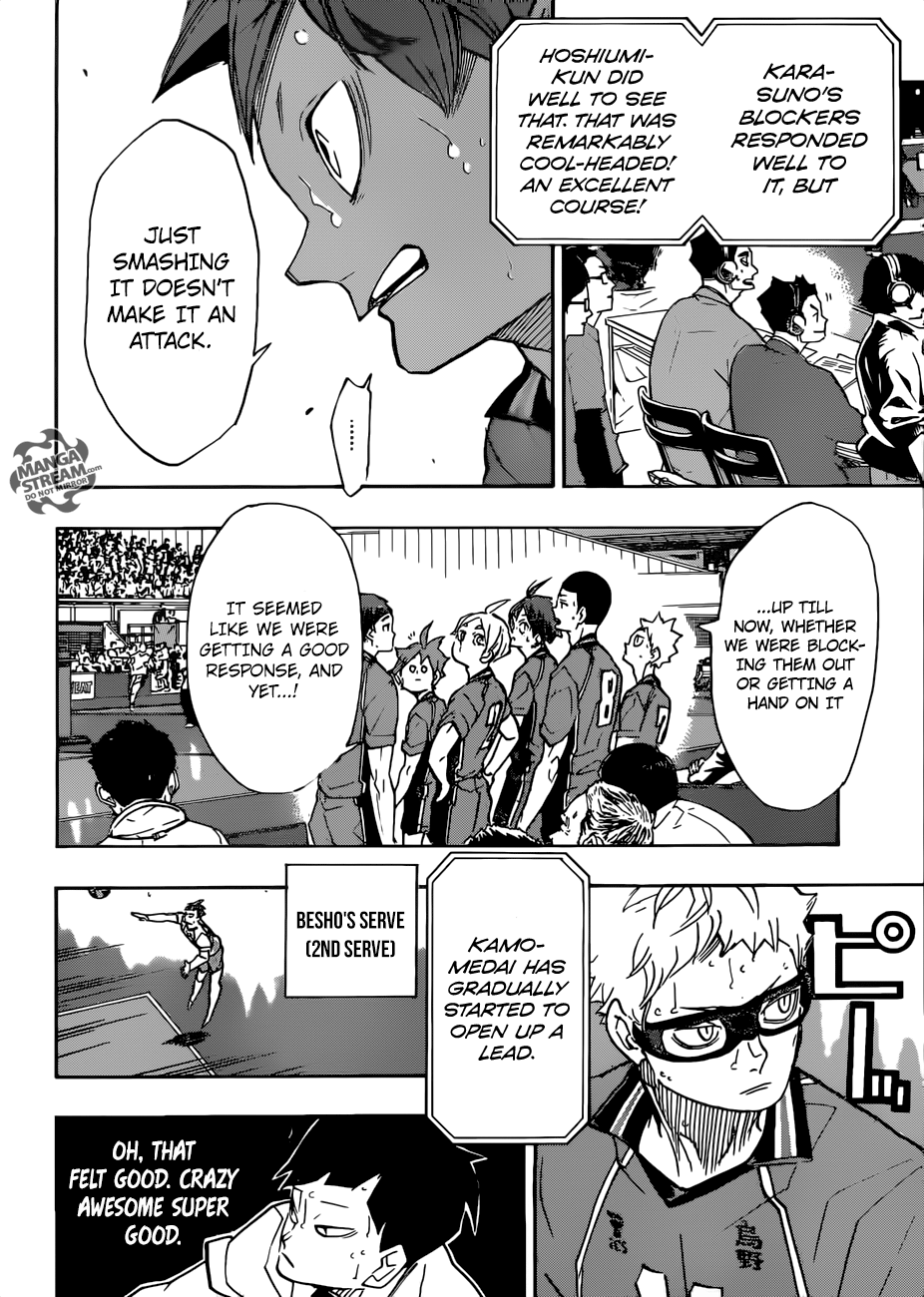 Haikyuu!! chapter 345 page 8