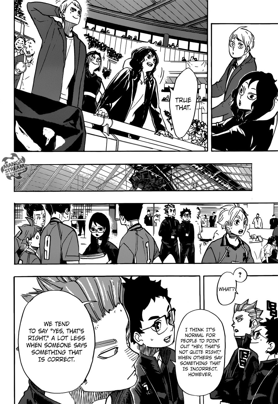 Haikyuu!! chapter 346 page 13